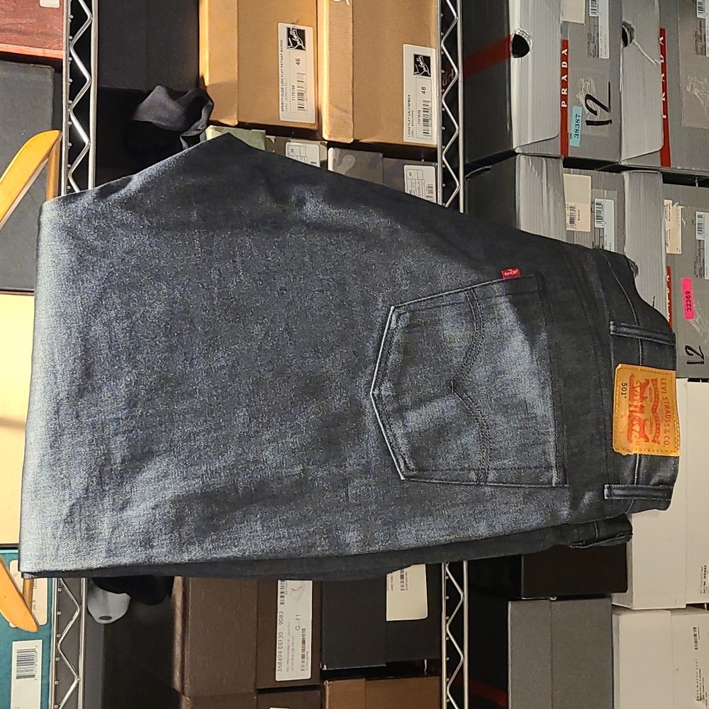 Levi's raw denim